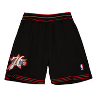 Mitchell & Ness NBA Authentic Philadelphia 76ers Road 1997-98 Shorts 'Black' ASHRGS18129-P76BLCK97