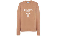 PRADA Logo intarsia Cashmere wool Jumper