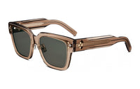 DIOR Square Sunglasses Men's Brown