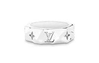 LOUIS VUITTON Metal Rings Men's Silver