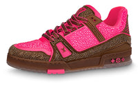LOUIS VUITTON Trainers 'Crystal Pink And Brown'