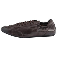 PRADA Collapse Low Top Casual Shoes Men's Brown