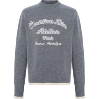 DIOR Quarterly New Products Sweaters Men Gray