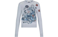 DIOR SS23 Cashmere Sweater Women's Blue