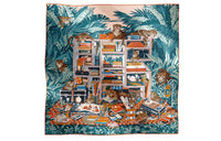 HERMES Silk Scarves Women's Multicolor