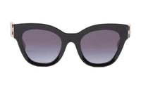 MIU MIU Irregular Shape Sunglasses Women's Black