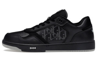 DIOR B27 Low Black DIOR Oblique Galaxy Leather Grey