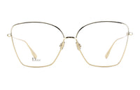 DIOR Eyeglass Frames Women's Gold