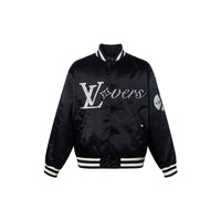 LOUIS VUITTON Embroidered Nylon Baseball Blouson