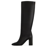LOUIS VUITTON Donna Knee-high Boots 8.5cm Women's Black