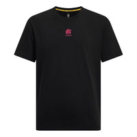 Under Armour Curry Tour Graphic T-shirt 'Black Pink' 6003083-001