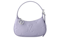 LOUIS VUITTON Cow Leather Handbag, Shoulder Bag Women's Purple