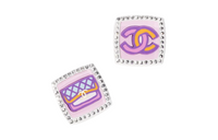 CHANEL Stud Earrings Women's