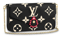 LOUIS VUITTON Crafty Felicie Pochette Black