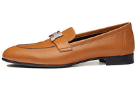 HERMES Paris Women's Casual Shoes Women's Gilded Beige