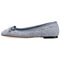 DIOR Ballet Casual Single Shoes Women's Blue
