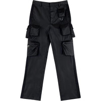 PRADA SS24 Cargo Pants Men Black