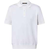 LOUIS VUITTON SS24 Polo Shirt Men's White