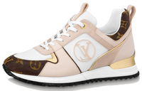 LOUIS VUITTON Run Away Low-Top Casual Shoes Women's Ecru