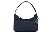 PRADA Re Edition Nylon Shoulder Bag, Handbag Mini Women's Marine Blue