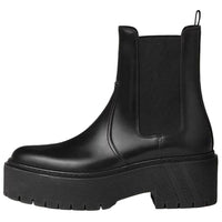 HERMES Harrow Short Chelsea Boots Women's Black
