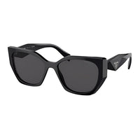 PRADA Irregular Shape Sunglasses Women's Black