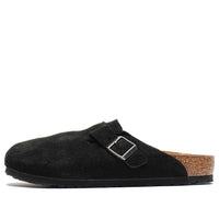 Birkenstock Boston Suede 'Black' 1027142