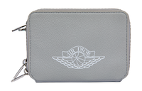 DIOR × Jordan Collaboration Leather Camera Bag, Crossbody Bag, Shoulder Bag Men's Gray