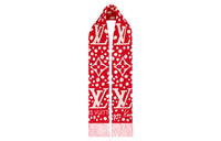 LOUIS VUITTON Infinity Dots Knit Scarves Women's
