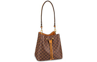 LOUIS VUITTON NOE Leather Bucket Bag, Portable Crossbody Bag, Shoulder Bag Women's