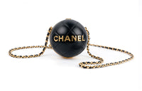 CHANEL 22A Early Autumn Sheepskin Evening Party Bag Ball Bag Handbag Shoulder Bag Crossbody Bag Women's Black