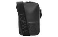 LOEWE Cow Leather Handheld Shoulder Bag, Crossbody Bag Regular Men's Black