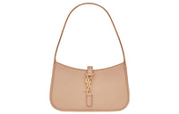 SAINT LAURENT Le 5 A 7 Mini Hobo Bag In Smooth Leather Rosy Sand