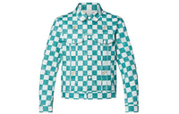 LOUIS VUITTON Damier Denim Trucker Jacket