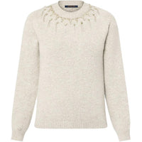 LOUIS VUITTON Tassel Embroidery Pullover