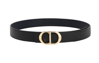 DIOR Cd Buckle Belt Leather