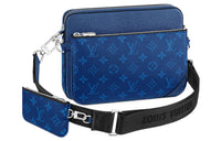 LOUIS VUITTON Trio Messenger Cobalt Blue