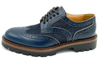 LOUIS VUITTON Casual Shoes Men's Marine Blue