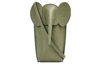 LOEWE Classic Calfskin Crossbody Bag, Shoulder Bag Women's Grass Green