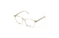 SAINT LAURENT Plate Frame Oval Eyeglass Frames Unisex