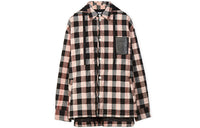 LOEWE Quilted Check Hooded Shirt
