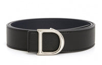 DIOR Leather Belts Men Black