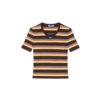 PRADA SS25 Knitwear Women's Chocolate Brown