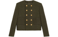 CELINE Jacket Women's Dark Khaki