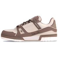 LOUIS VUITTON Trainer Low-Top Skateboard Shoes Men's Taupe