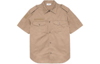 CELINE Short Sleeve Woven Shirt