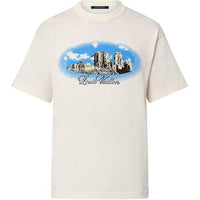 LOUIS VUITTON Graphic Short-Sleeved Cotton Crewneck