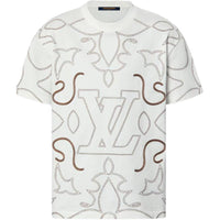 LOUIS VUITTON Embroidered Cotton T-Shirt