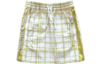 DIOR Casual Short Skirts Women's Green