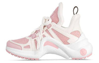 LOUIS VUITTON Archlight 1.0 High-Top Casual Shoes Women's Pink